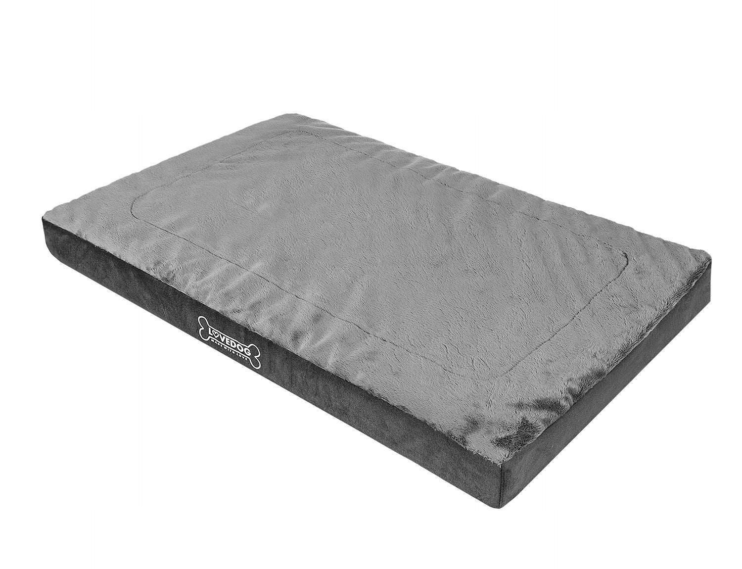 Orthopedic Bed Mattress for Dog L 90x60 Mat Large Waterproof Bed Length 90 cm