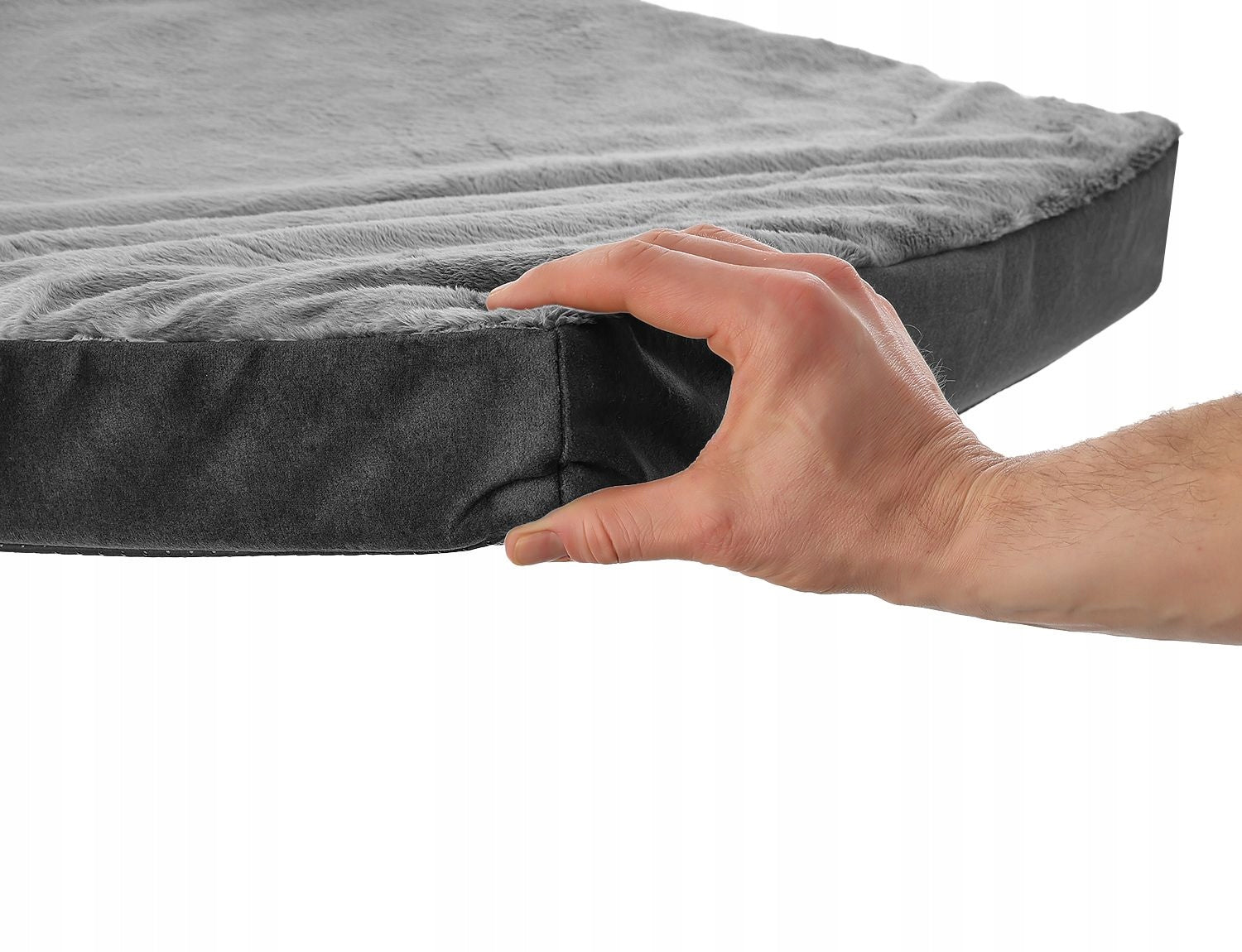 Orthopedic Bed Mattress for Dog L 90x60 Mat Large Waterproof Bed Model OrtoMax