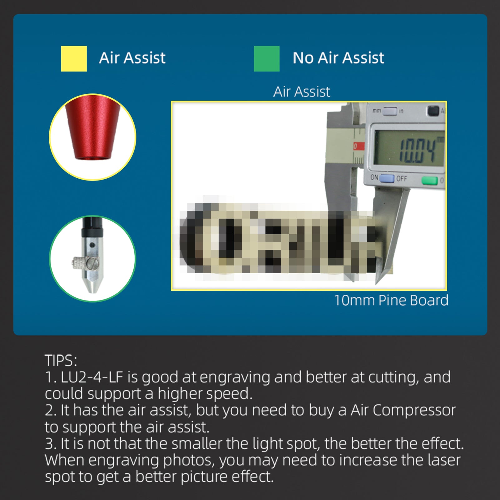 Ortur LU2-4-LF 24V Laser Module 5W 5W Power Side Focus Accordingly ZU Printing technology other