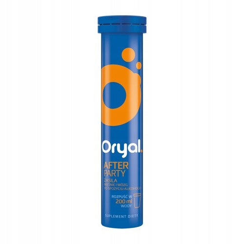 Oryal After Party, effervescent tablets, 18 pcs