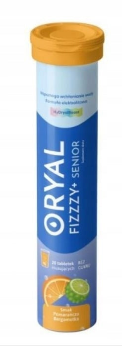 Oryal Fizzzy+ Senior pom. bergamot 20tab