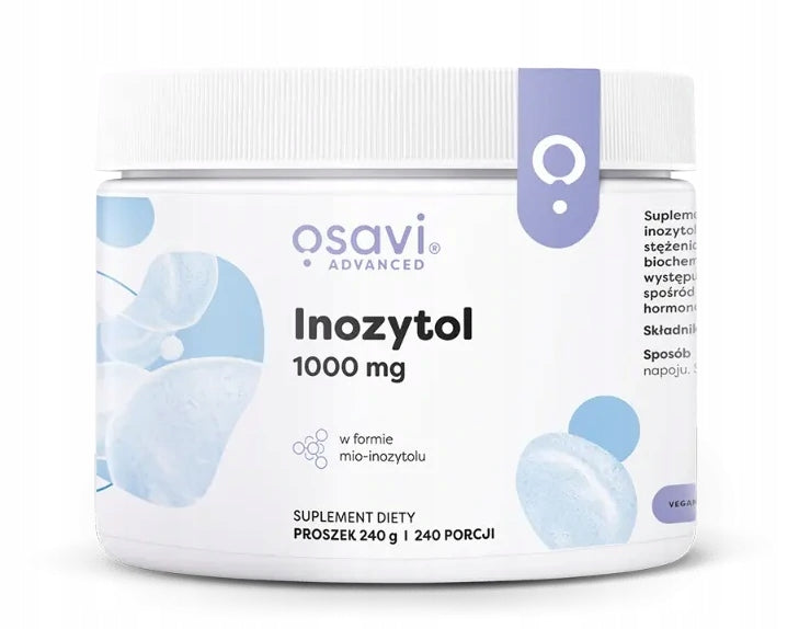 Osavi INOZYTOL Powder 1000mg Powder 240g Mio-Inositol Vitamin B8
