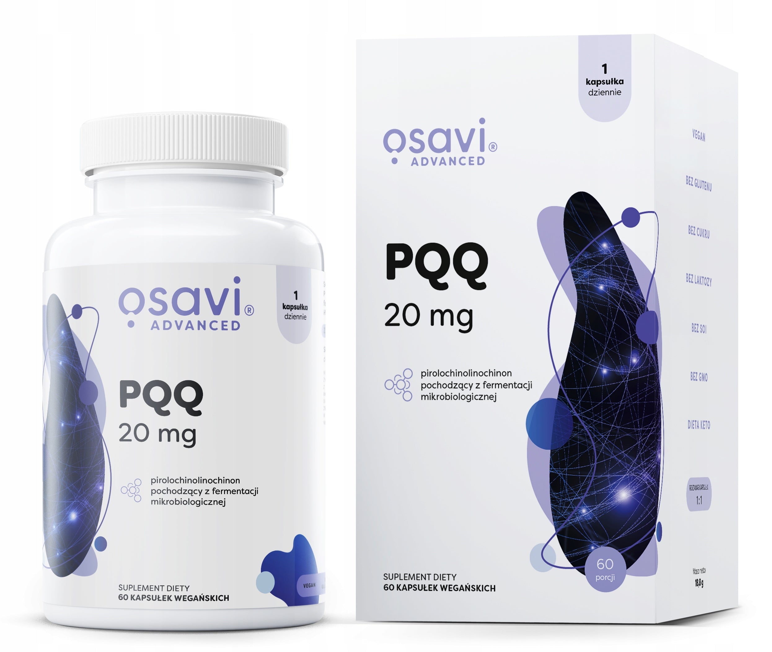 Osavi PQQ 20mg 60 caps