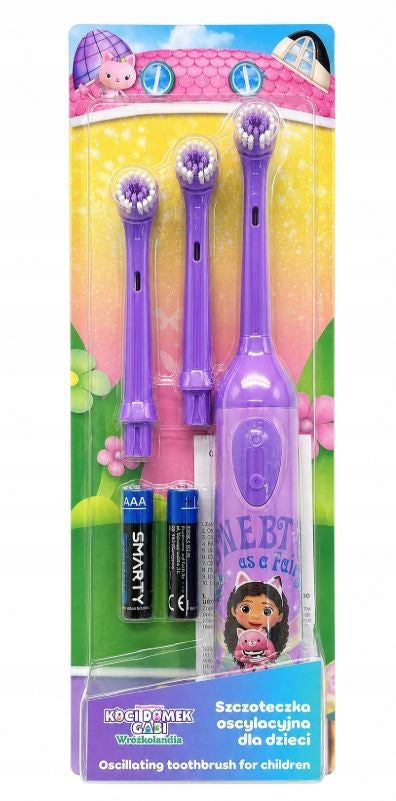 Oscillating BRUSH Koci Domek Gabi + 3 tips purple