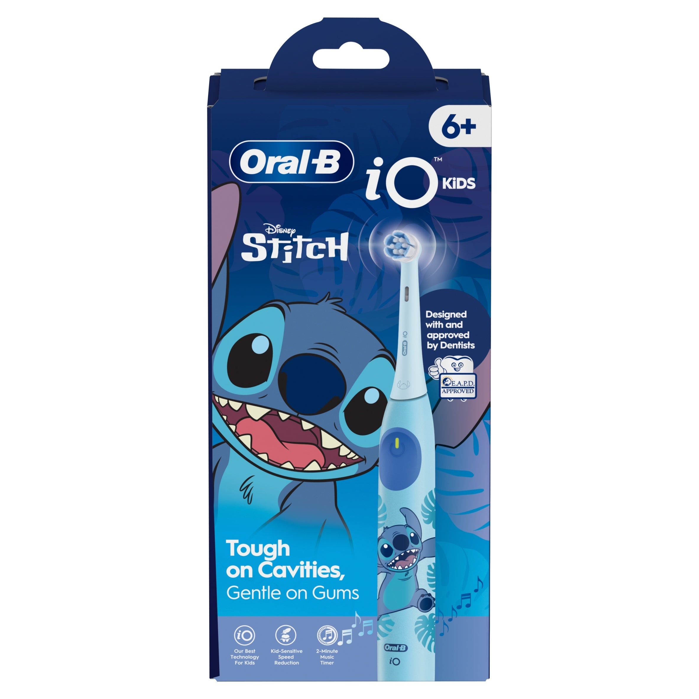 Oscillating electric toothbrush Oral-B iO Kids Stitch 6+ Brand Oral-B