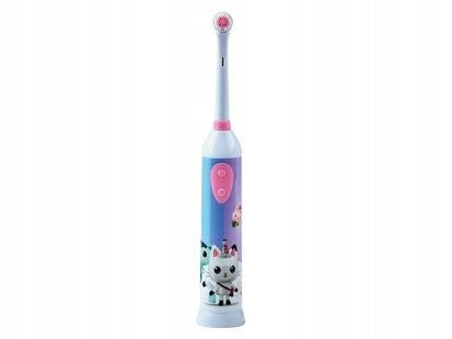 Oscillating toothbrush for children Cat House Gabi white + 3 tips