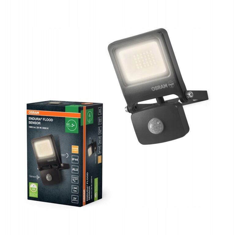 Osram ENDURA Flood led floodlight lamp SENSOR 20W 1800lm color 3000K