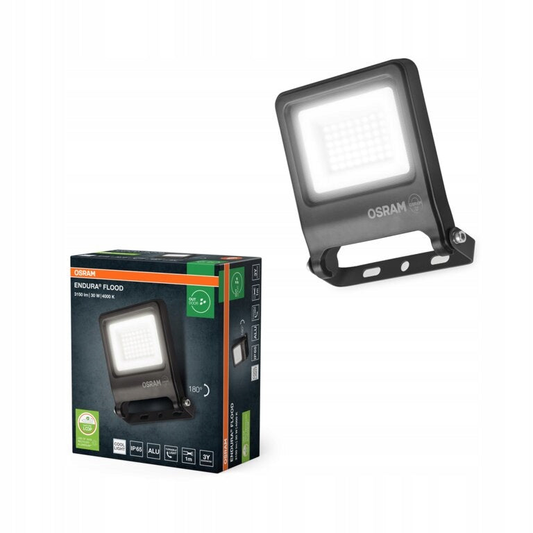 Osram Endura PCR LED floodlight outdoor lamp 30W 4000K IP65 3000lm