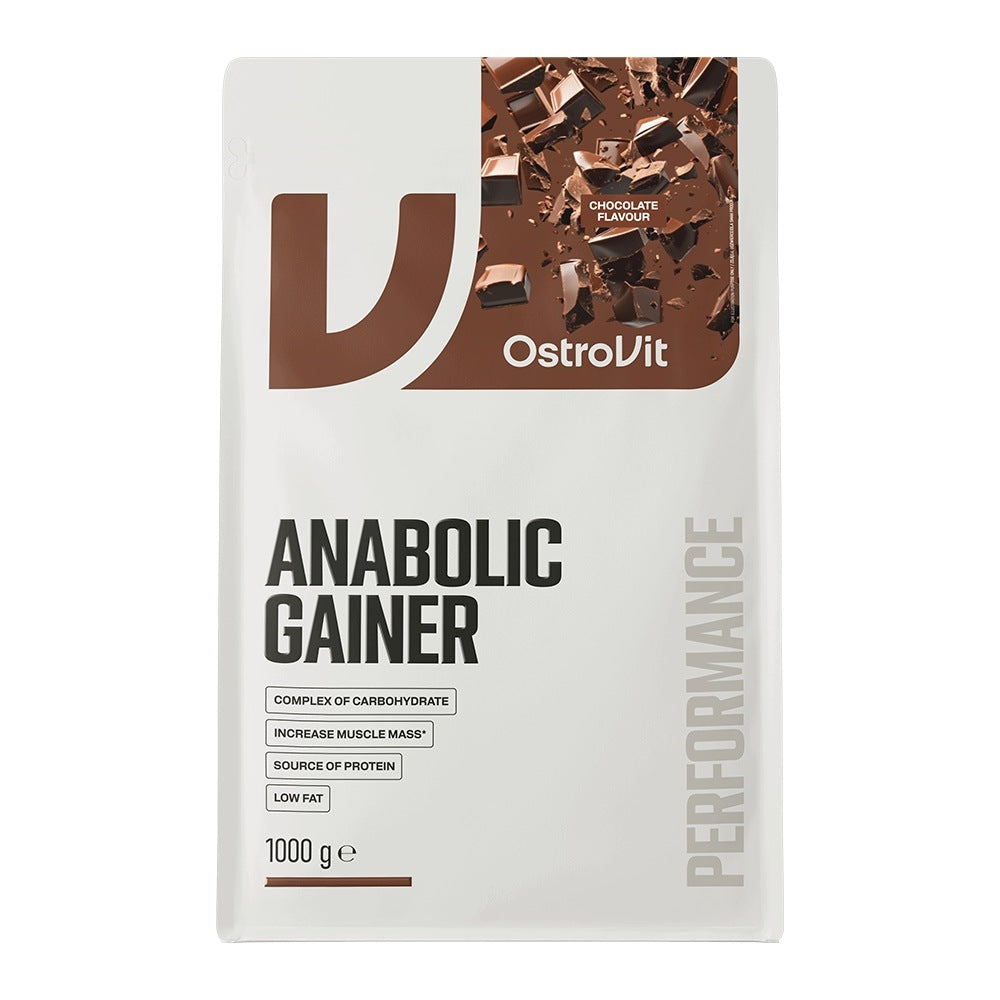 OstroVit Anabolic Gainer 1000g Chocolate GAINER FOR MASS PROTEIN CARBOHYDRATES Packaging status original