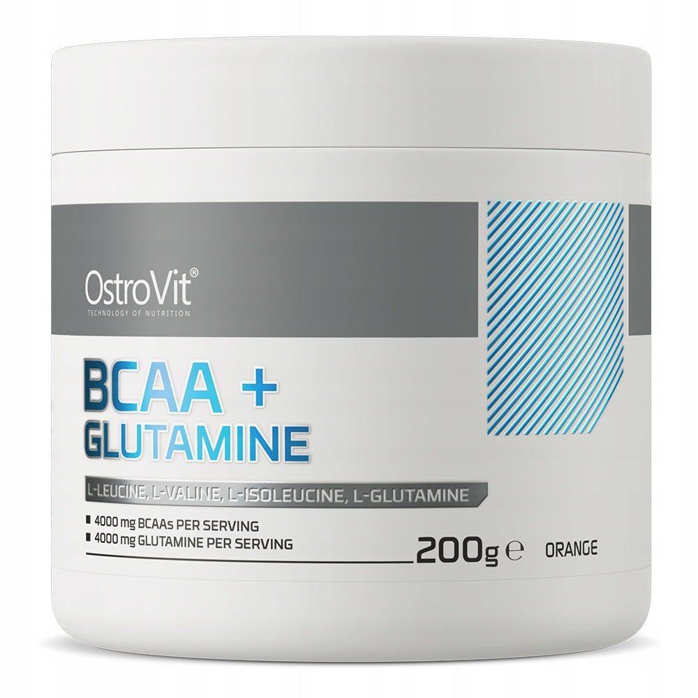 OstroVit BCAA Glutamine 200 g orange