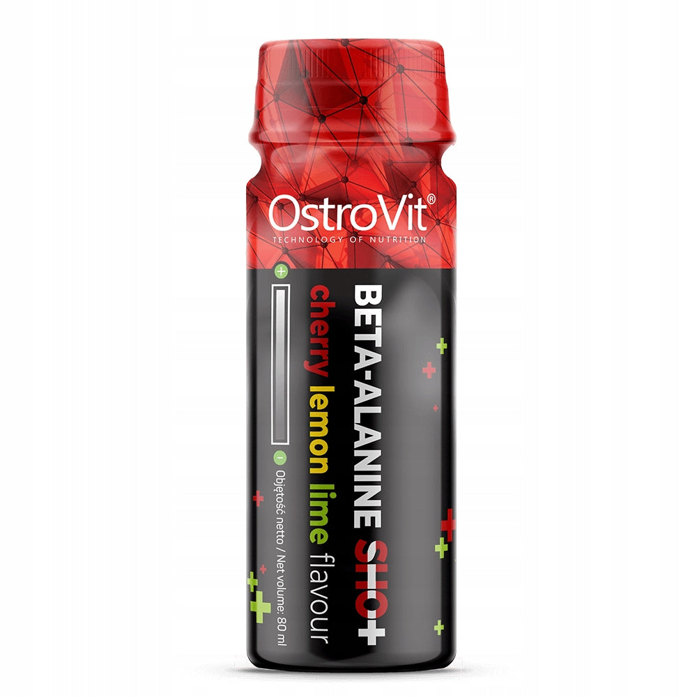 OstroVit Beta-Alanine Shot 80ml lemon cherry strength training strength