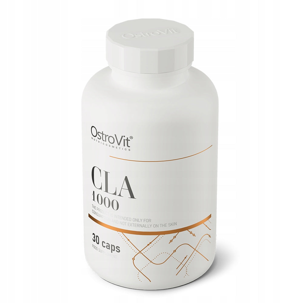 OstroVit CLA 1000 Linoleic Acid Reduction Metabolism Weight Loss 30caps Expiration date at least six months from the date of purchase
