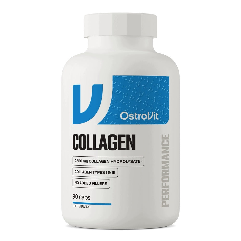 OstroVit COLLAGEN Collagen For Joints Beef 2550 mg 90 kaps Skin Hair Manufacturer code 5903933913681