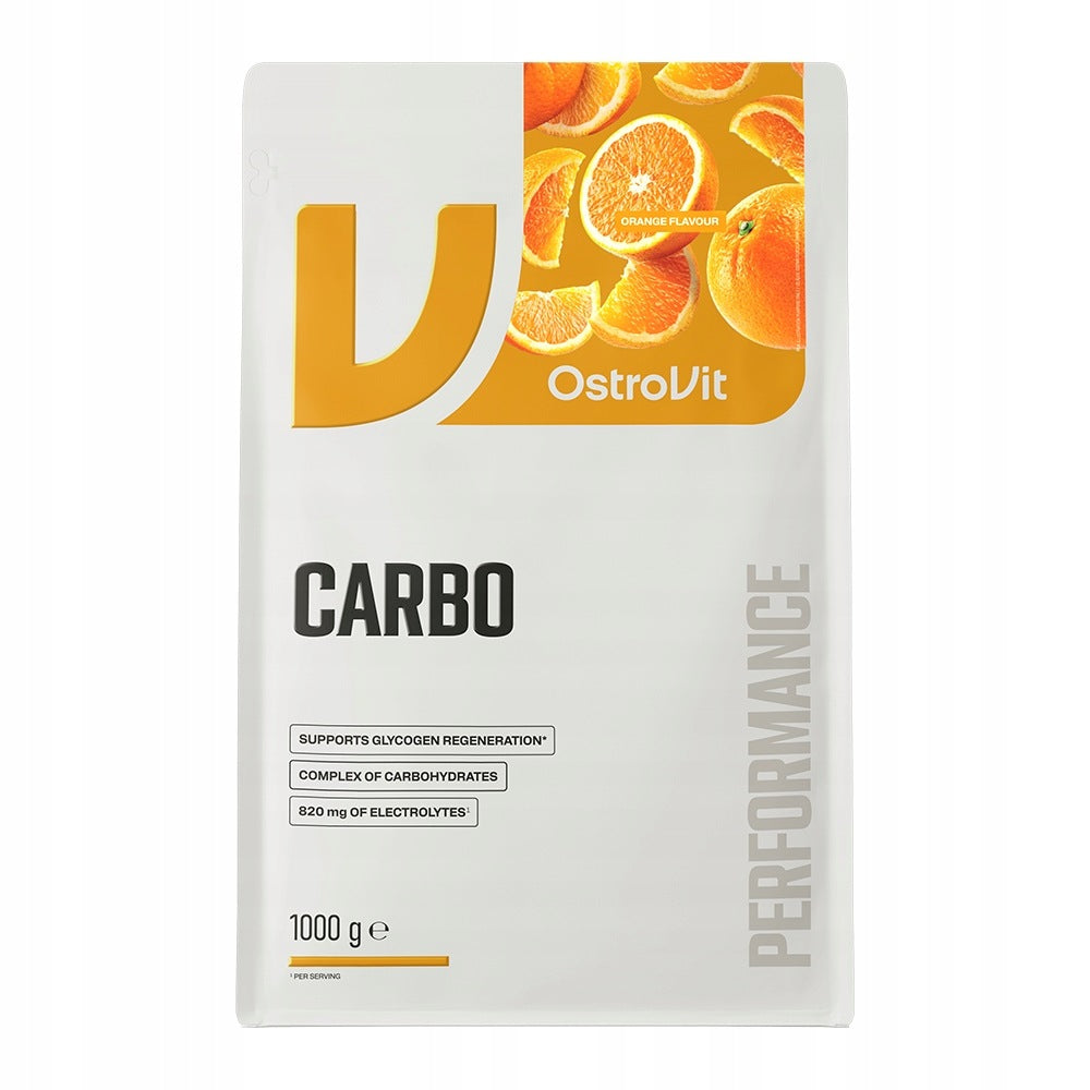 OstroVit Carbo 1000 g ENERGY CARBOHYDRATES STRENGTH Expiration date at least 1 year from the date of purchase