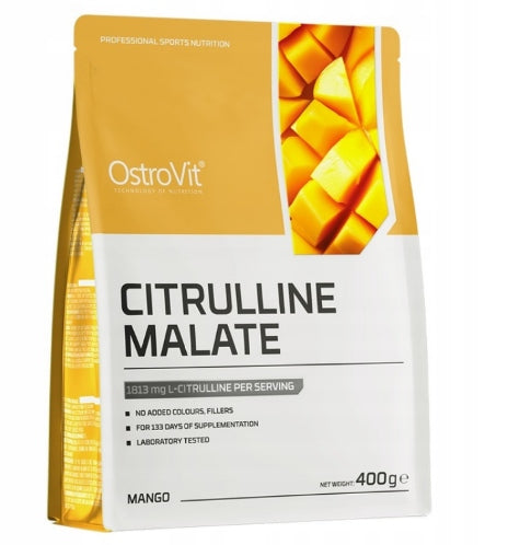 OstroVit Citrulline 400 g Citrulline Malate 2790 mg 133 Servings Pump Expiration date at least six months from the date of purchase