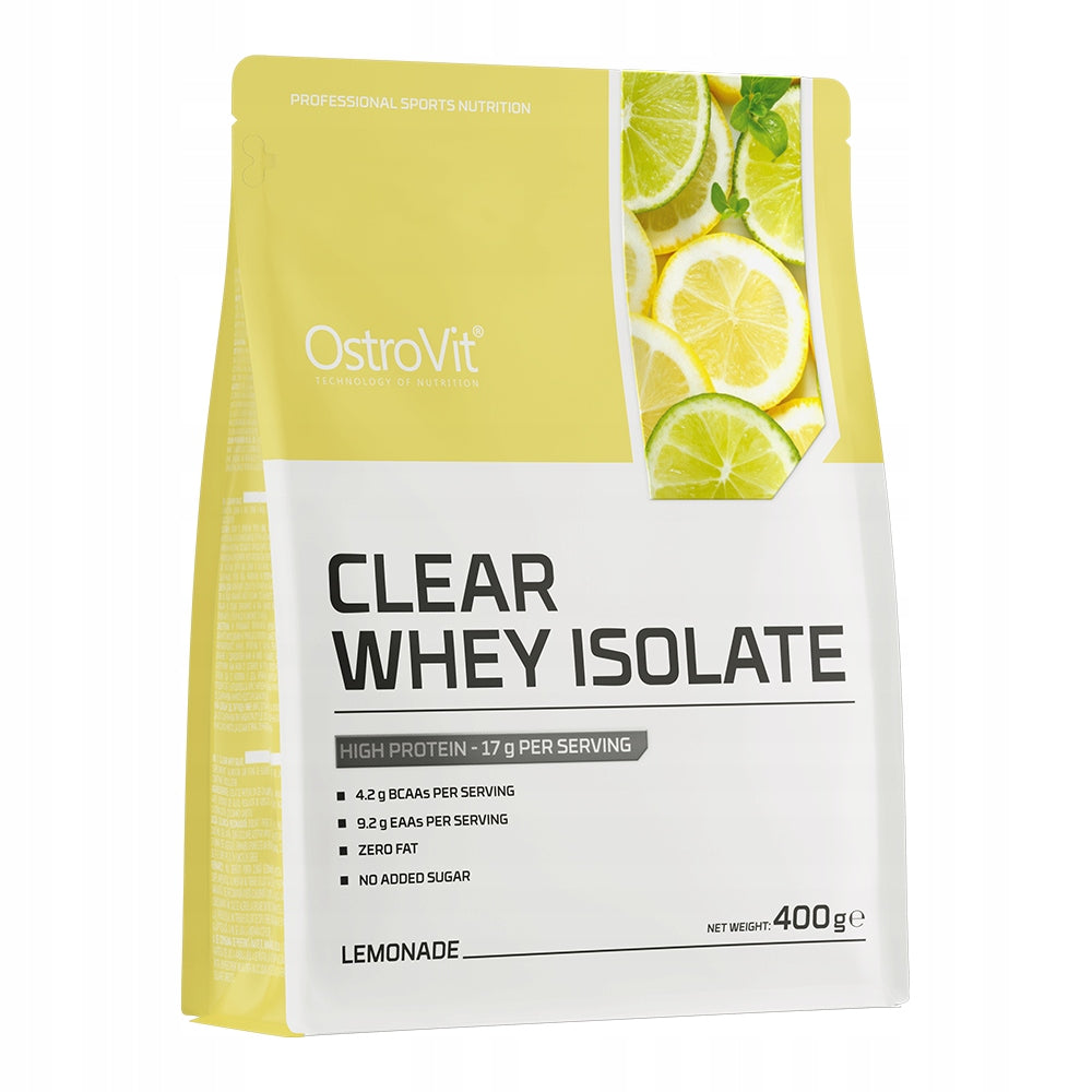 OstroVit Clear Whey Isolate 400g Sugar-Free Lemonade Protein WPI