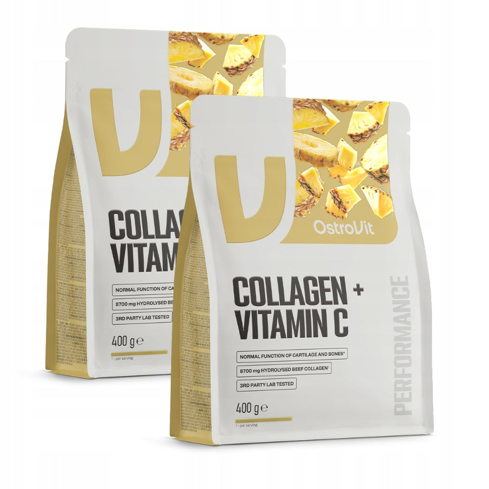 OstroVit Collagen + Vitamin C 400 g JOINTS BONES Skin Regeneration Cartilage
