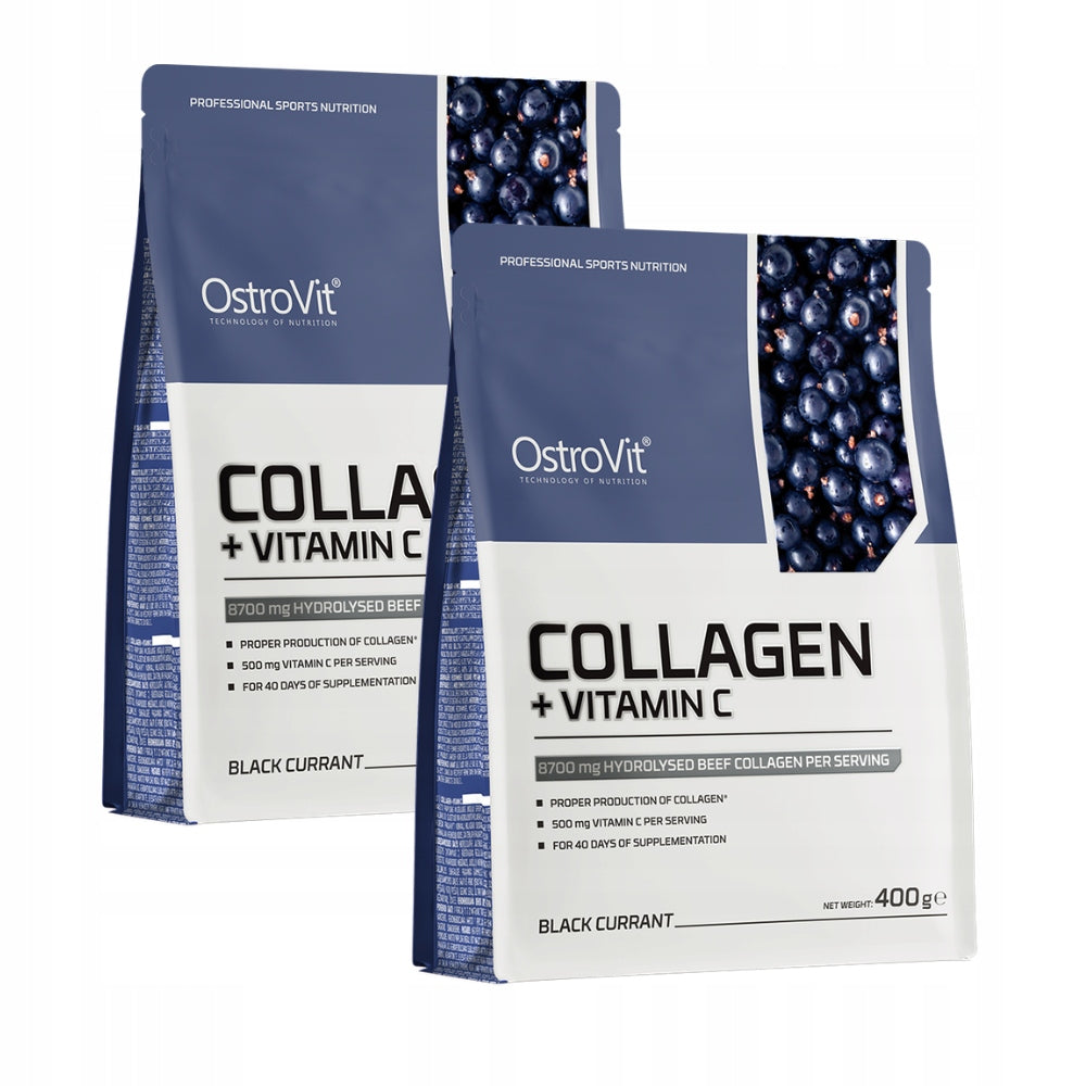 OstroVit Collagen + Vitamin C 400 g Joint and Bone Support Regeneration