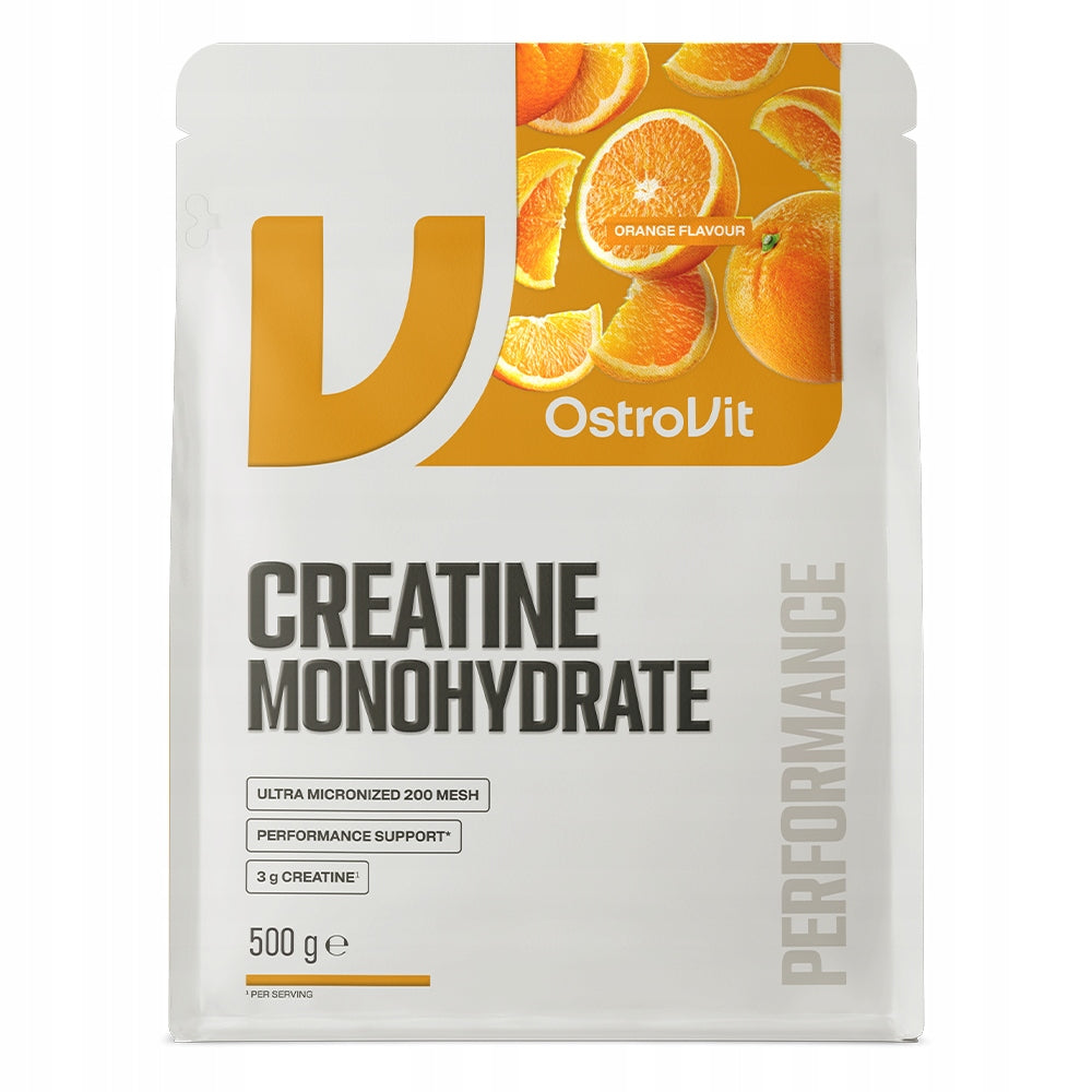 OstroVit Creatine Monohydrate 2x 500 g CREATINE MONOHYDRATE Expiration date at least 1 year from the date of purchase
