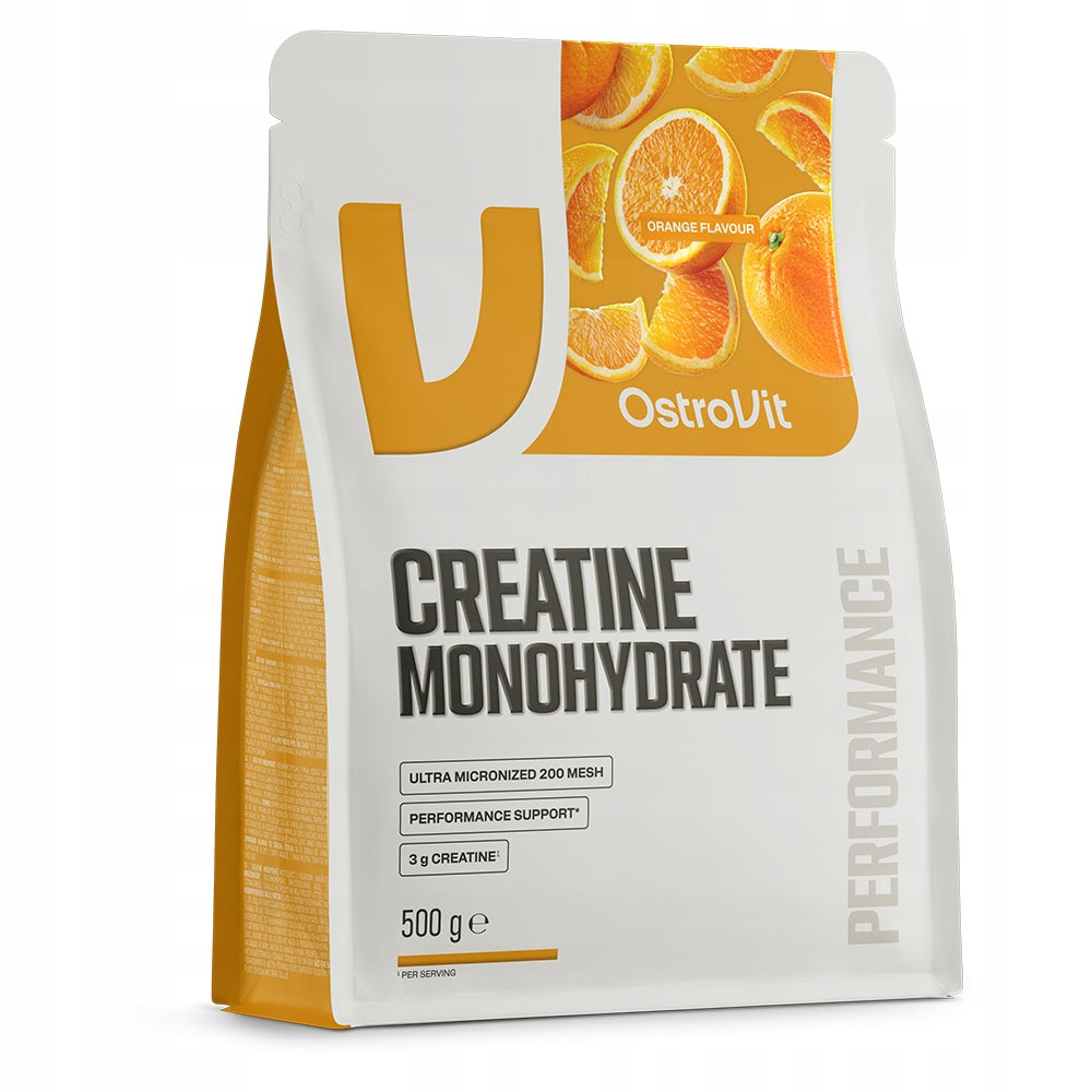 OstroVit Creatine Monohydrate 2x 500 g CREATINE MONOHYDRATE Packaging status original