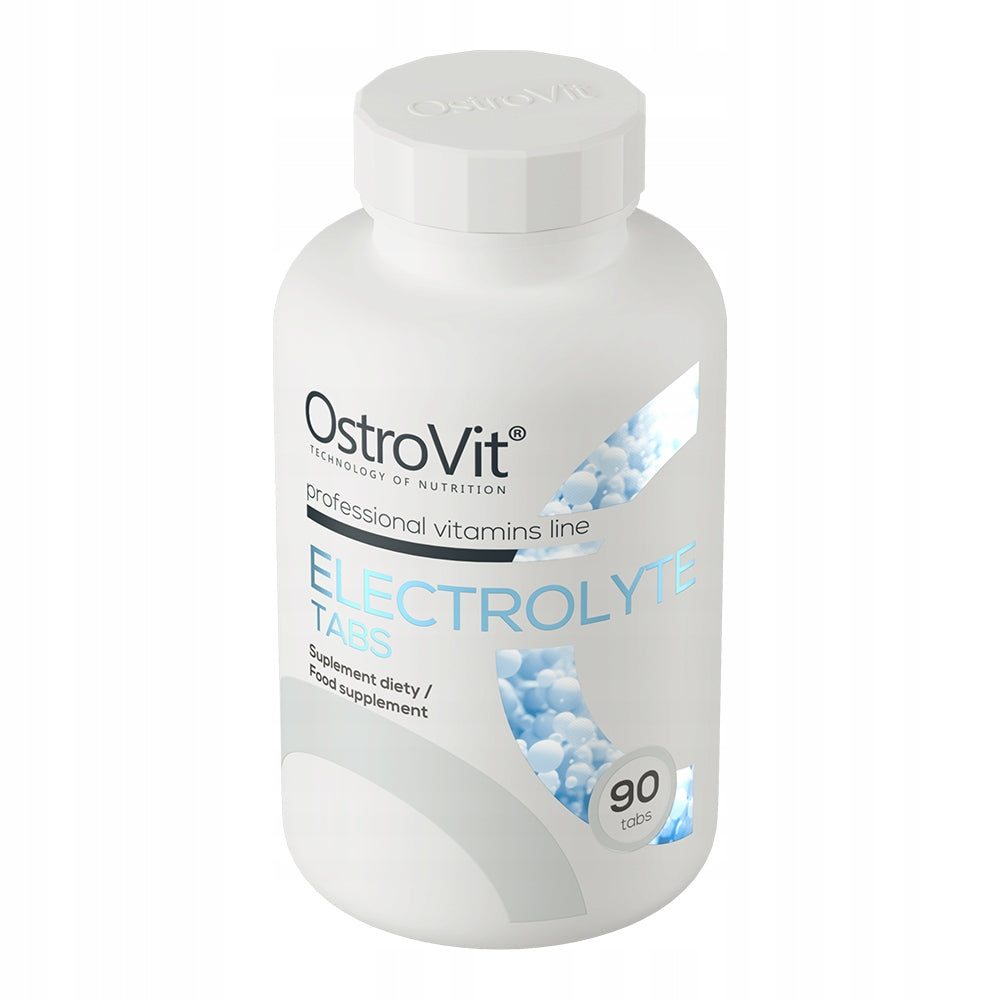 OstroVit Electrolytes 90 tabs POTASSIUM CALCIUM MAGNESIUM SODIUM EAN (GTIN) 5903933908236