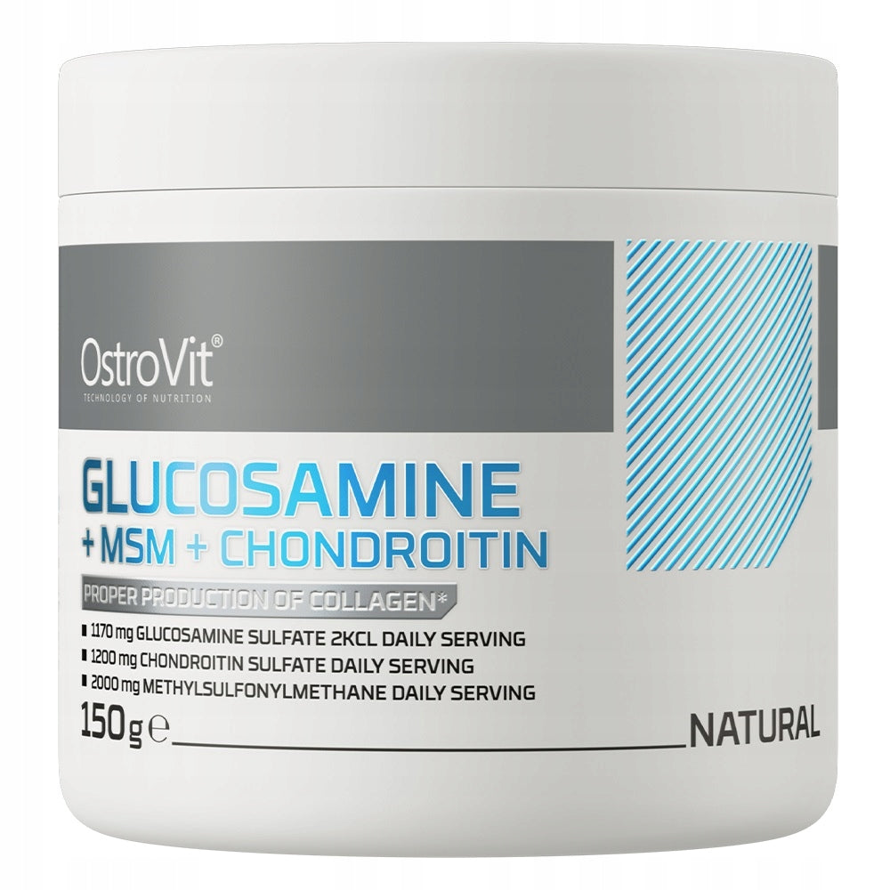 OstroVit Glucosamine + MSM + Chondroitin 150 g POWDER For joints Natural