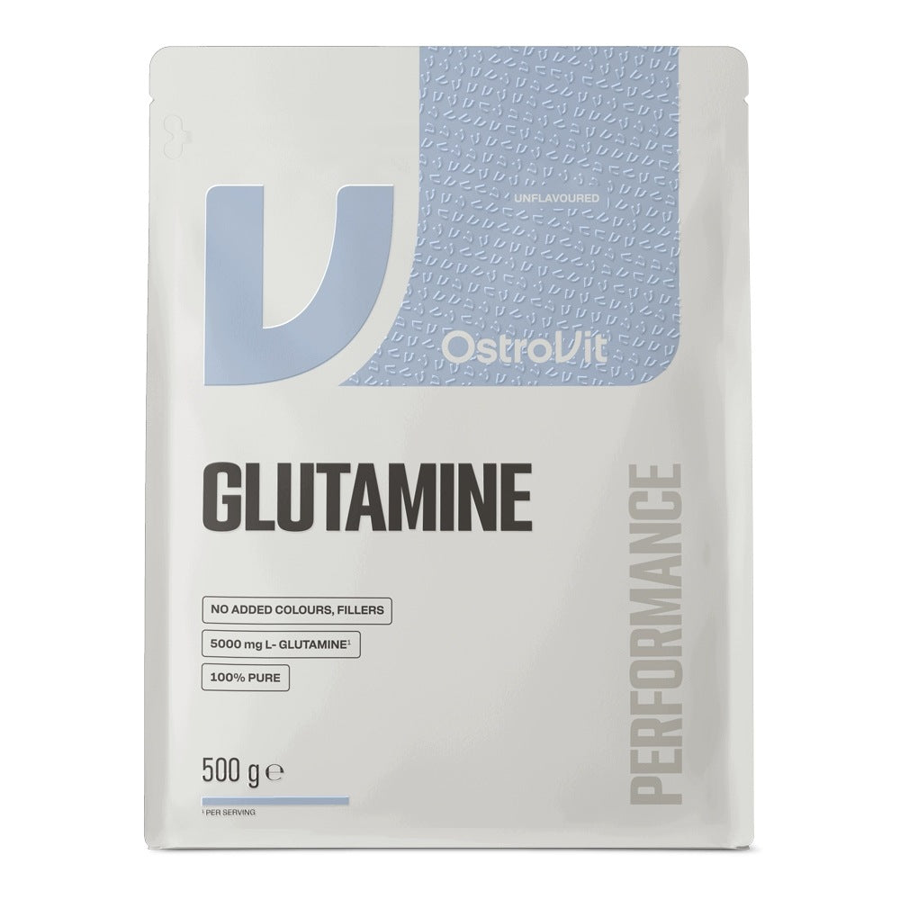 OstroVit Glutamine 500g Pure L-Glutamine Natural 100 servings Packaging status original