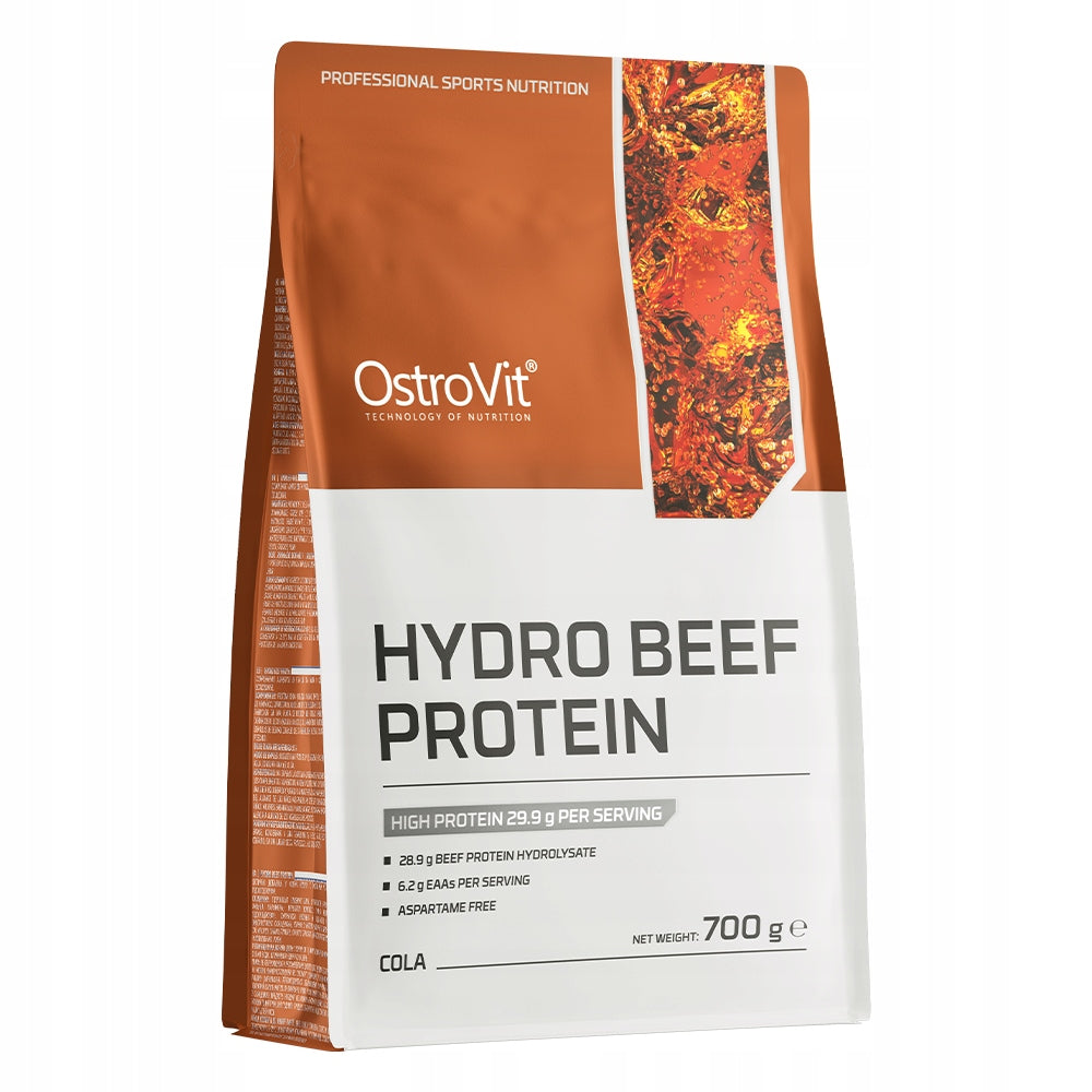 OstroVit Hydro Beef Protein 700 g Beef Protein Hydrolyzate AMINO ACIDS Cola