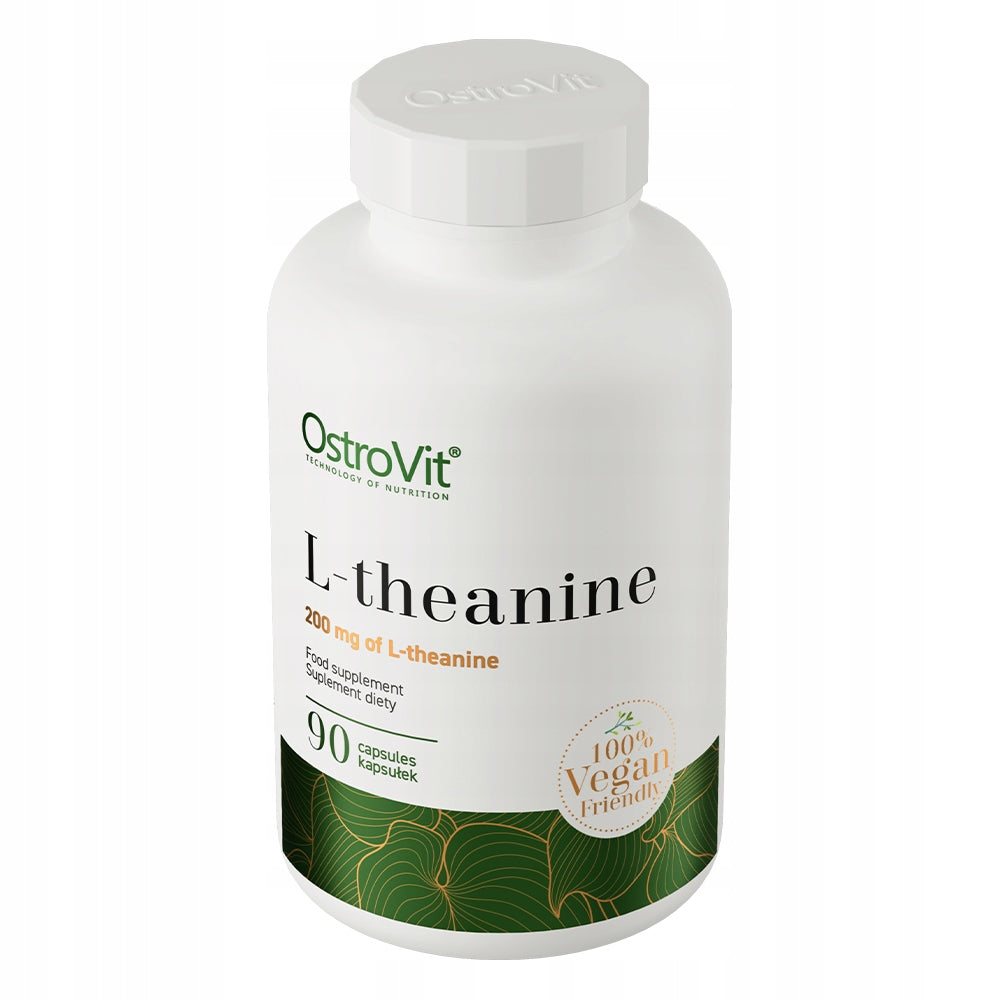 OstroVit L-Theanine VEGE 90 kaps Green Tea Extract 200 mg Relaxation Expiration date not specified