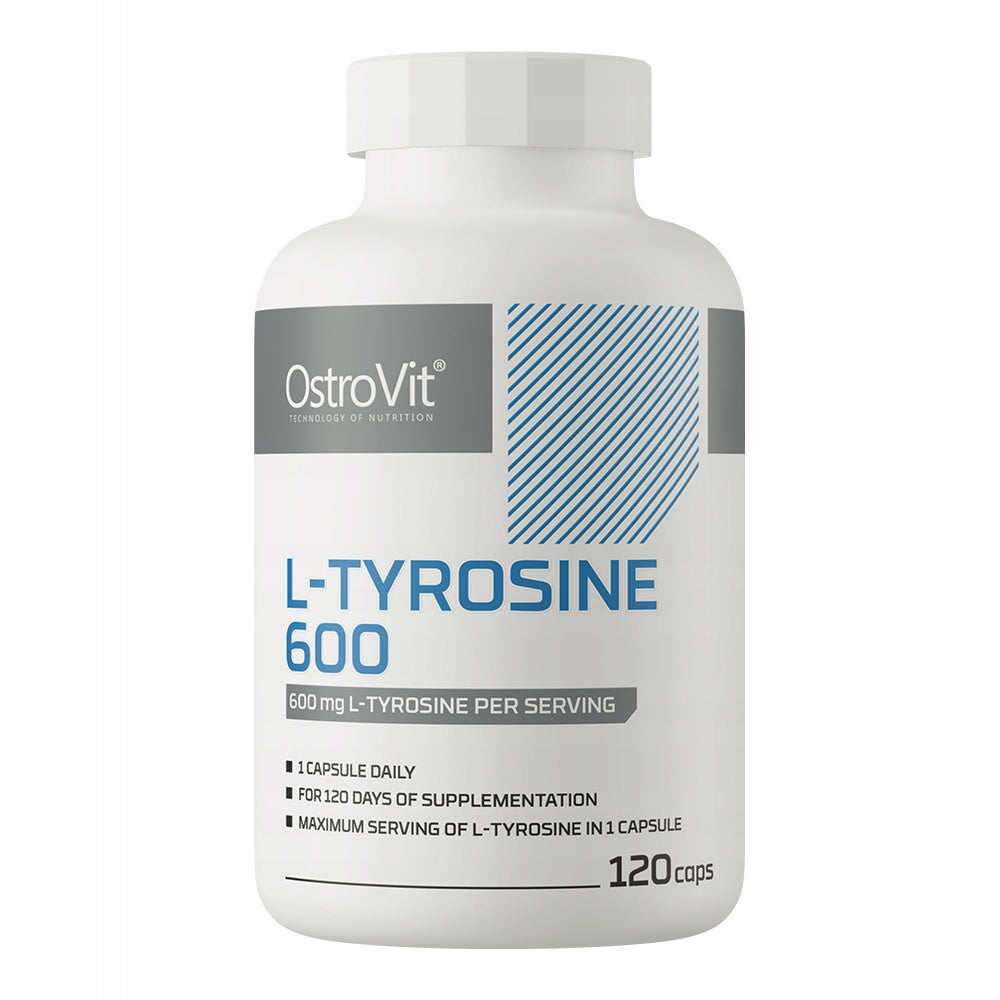 OstroVit L-Tyrosine 500 mg 2 x 120 kapslí DUOPACK Expiration date at least six months from the date of purchase