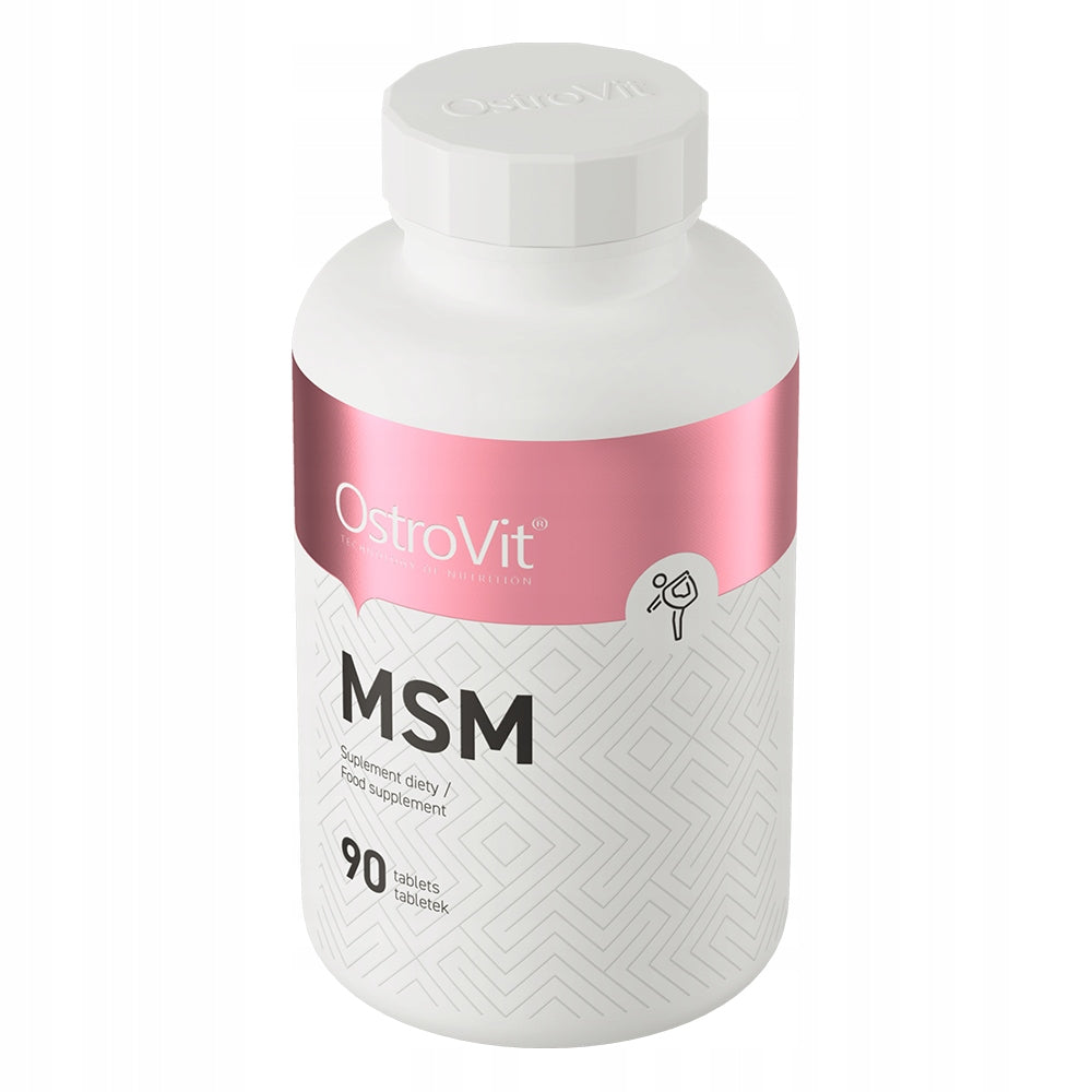 OstroVit MSM ORGANIC SULFUR 2000 mg 90 tabs HEALTHY JOINTS BONES SKIN Expiration date not specified