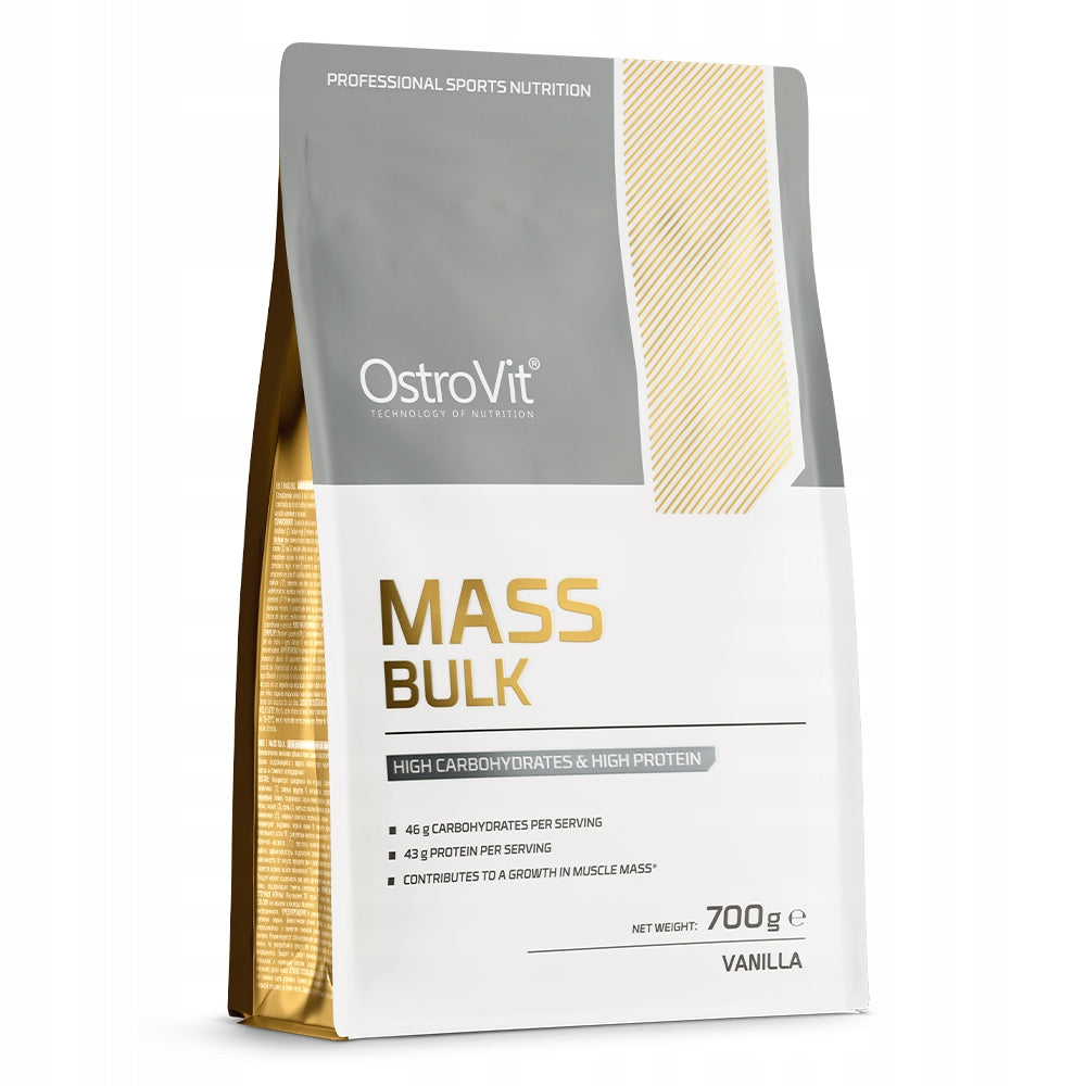 OstroVit Mass Bulk 700g Gainer Protein Vanilla Carbohydrates