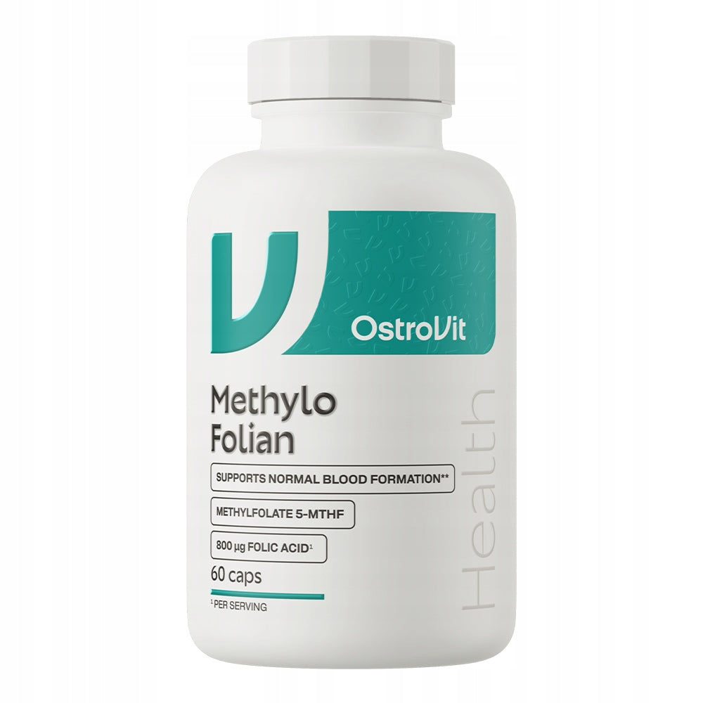 OstroVit Methylofolate 5-MTHF 800 µg 60 capsules methylated folic acid