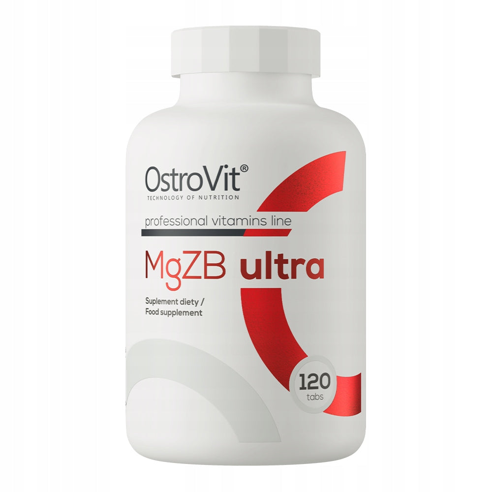 OstroVit MgZB Ultra 120 tabs ZMA Magnesium Zinc Vitamin B6