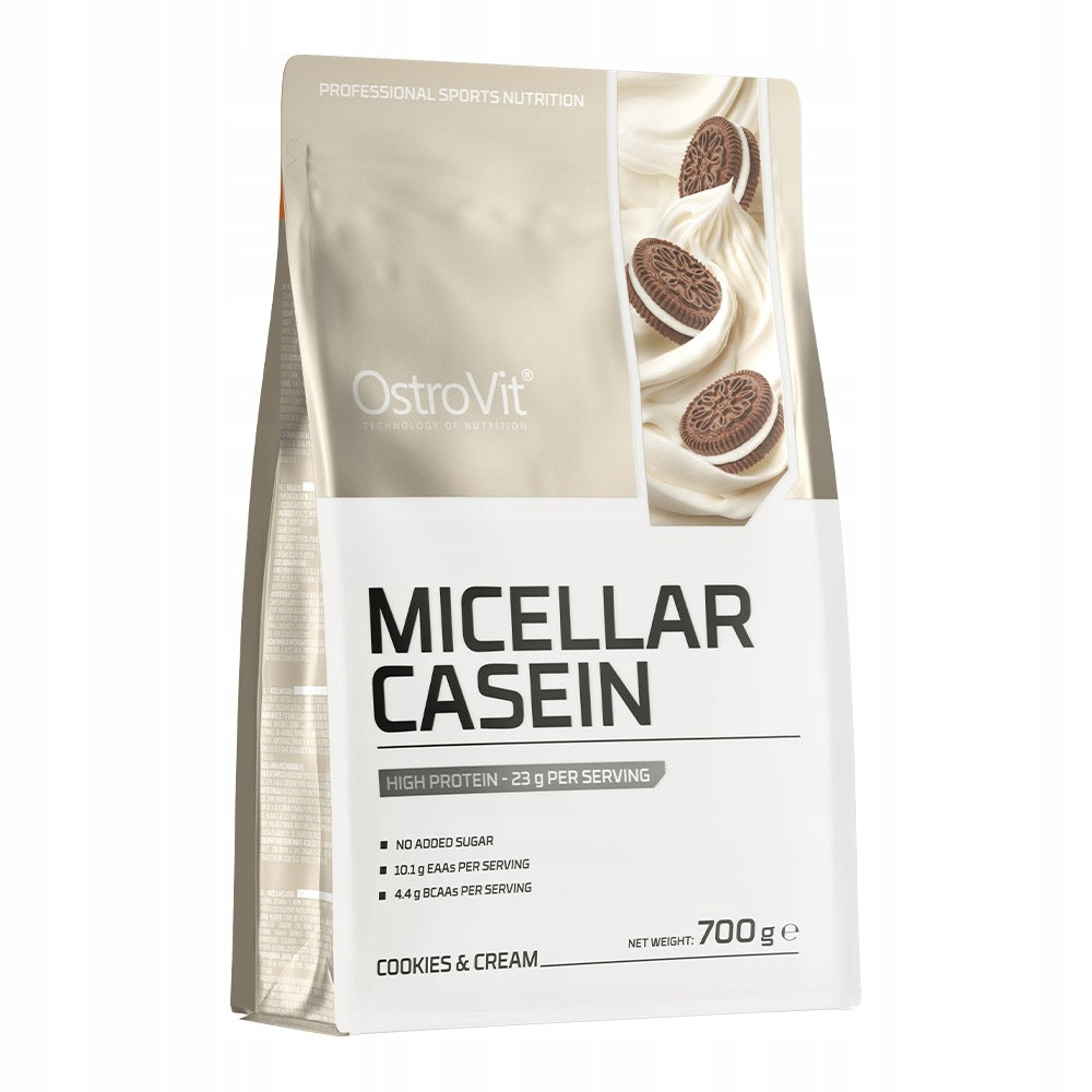 OstroVit Micellar Casein 700 g Cookies with Cream WPC Protein