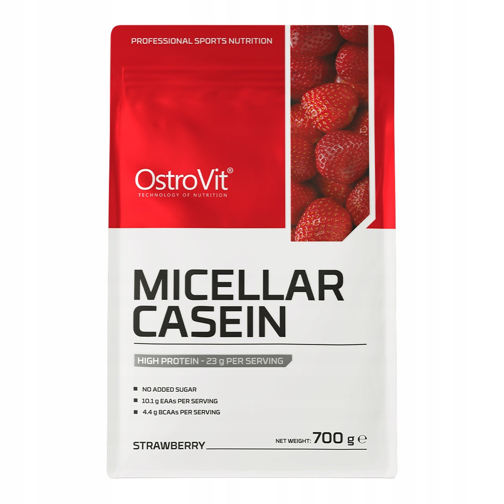 OstroVit Micellar Casein 700 g Protein for the Night Strawberry Protein Conditioner Manufacturer code 5902232610468