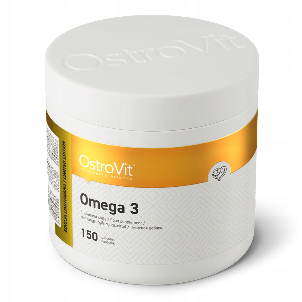 OstroVit Omega 3 150 kaps EPA DHA Fish Oil 1000 mg Brand OstroVit