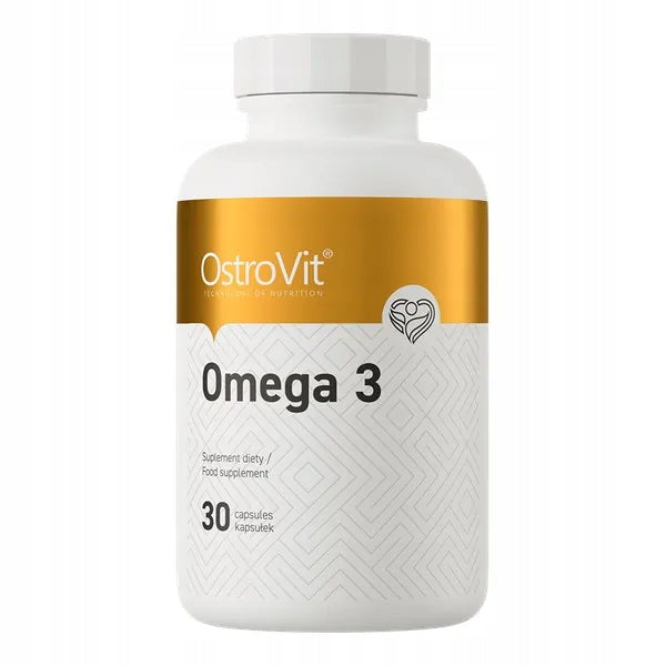 OstroVit Omega 3 - heart and brain support, 30 capsules HEALTHY FATS