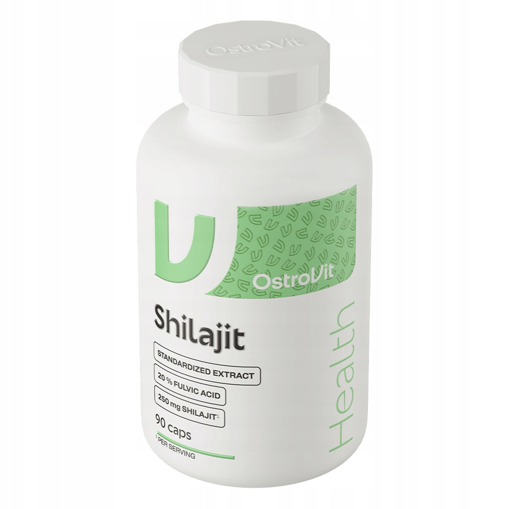 OstroVit Shilajit 90 kaps MUMIO Fulvic acids DIGESTIVE SYSTEM Digestion Expiration date at least 1 year from the date of purchase