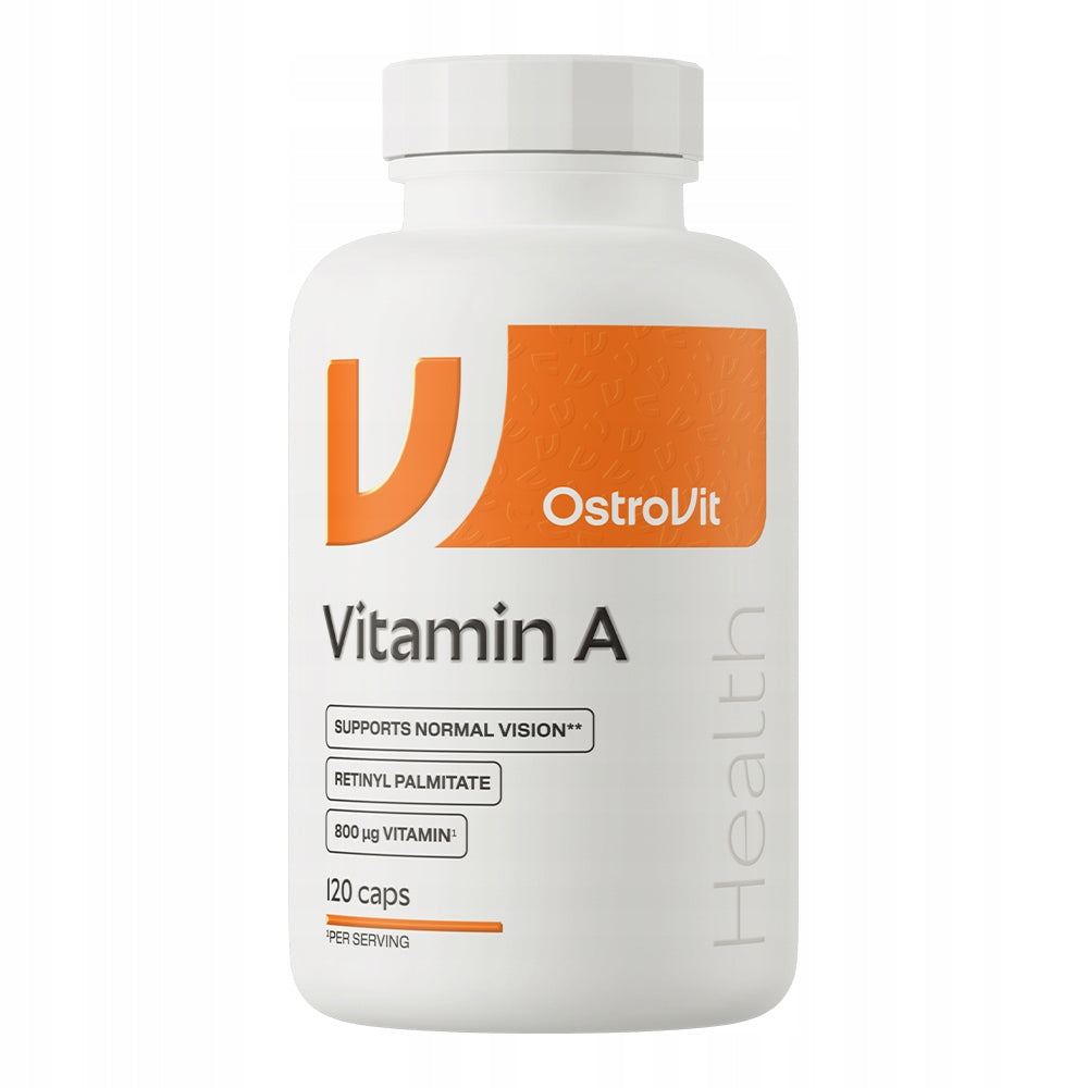 OstroVit Vitamin A 120 capsules Vision Skin Immunity