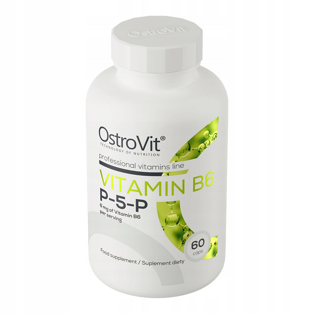 OstroVit Vitamin B6 P5P 60k Active B6 Nervous System Expiration date at least six months from the date of purchase