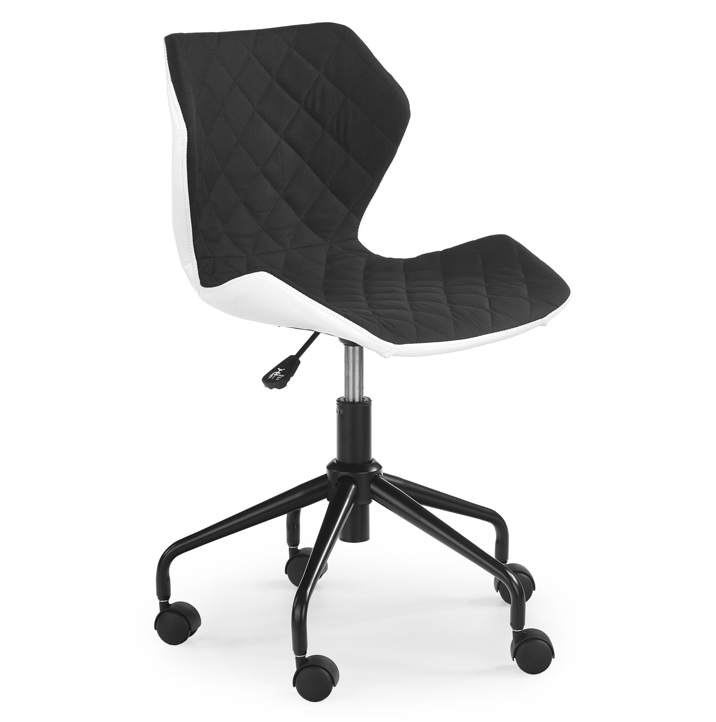 Otočné křeslo Halmar černé