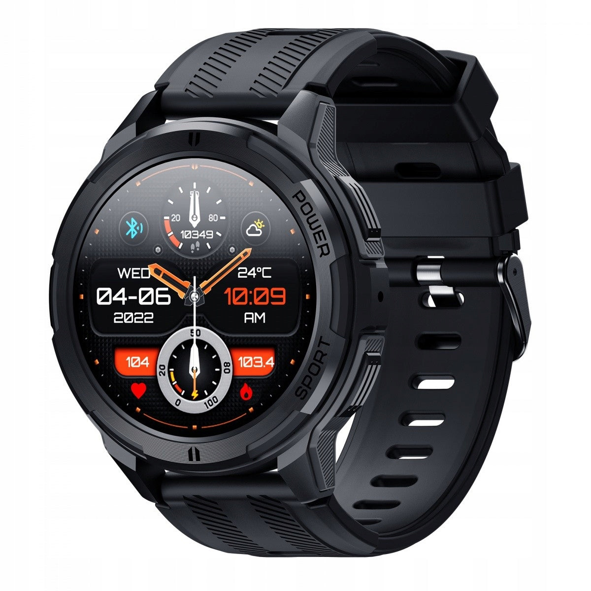 Oukitel Smartwatch BT10 Rugged black