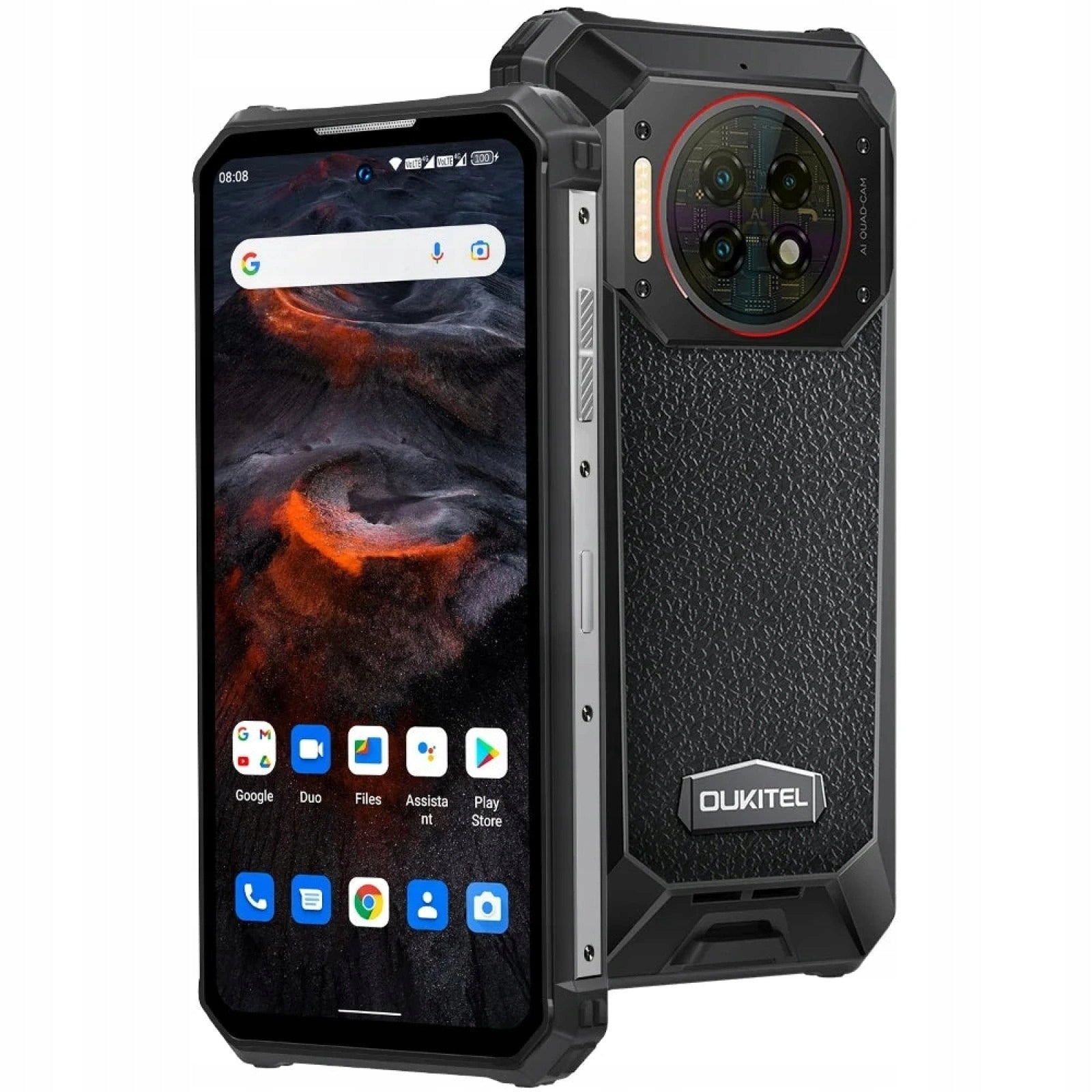Oukitel WP19 Pro Rugged Phone 22000mAh 8GB+256GB Black