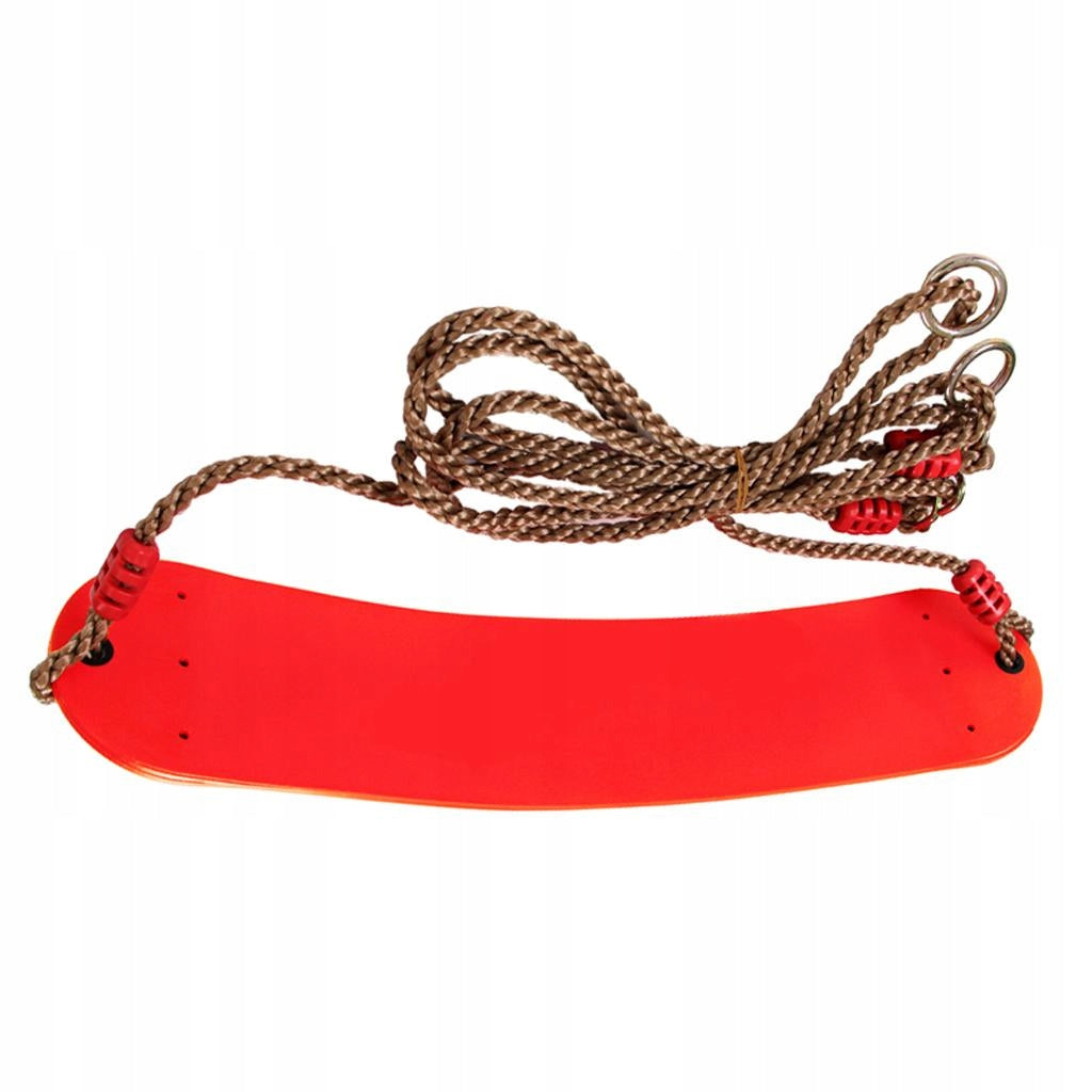 Outdoor Fun Playground Swing Seat /Rope Kids Backyard Park Play Toy Red Brand no brand