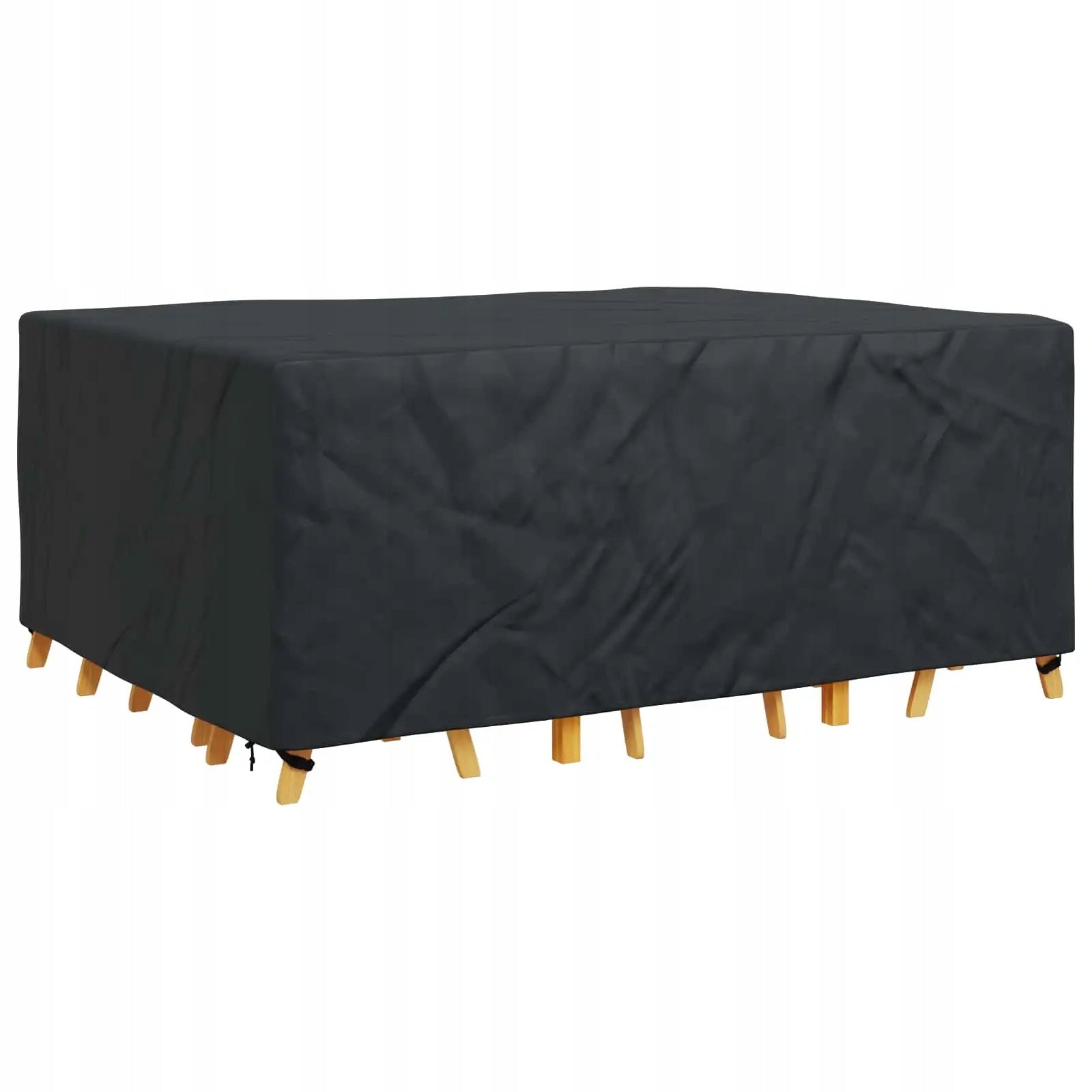 Outdoor Furniture Cover Black 240 x 190 x 90 cm 420D Length 1 cm
