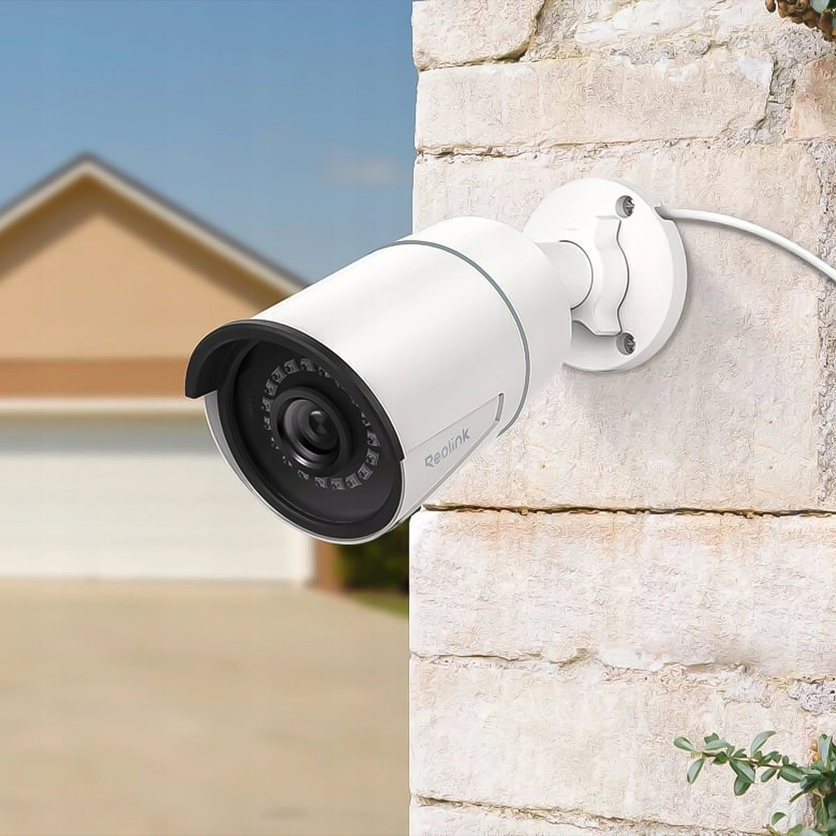 Outdoor IP Camera 5MP Super HD PoE Application Reolink RLC-510A white Packaging status original