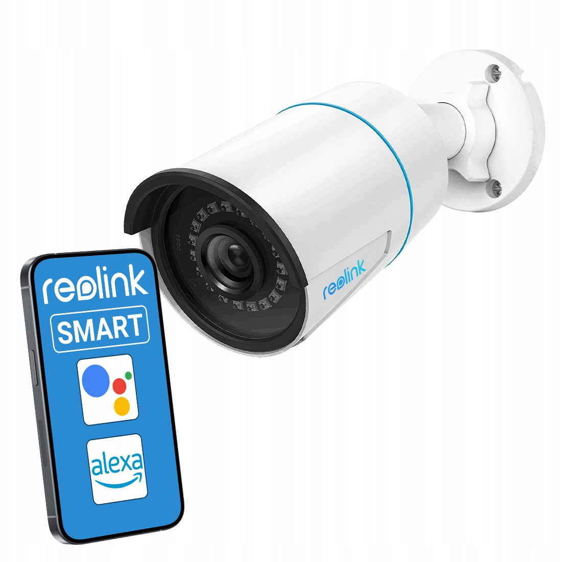Outdoor IP Camera 5MP Super HD PoE Application Reolink RLC-510A white