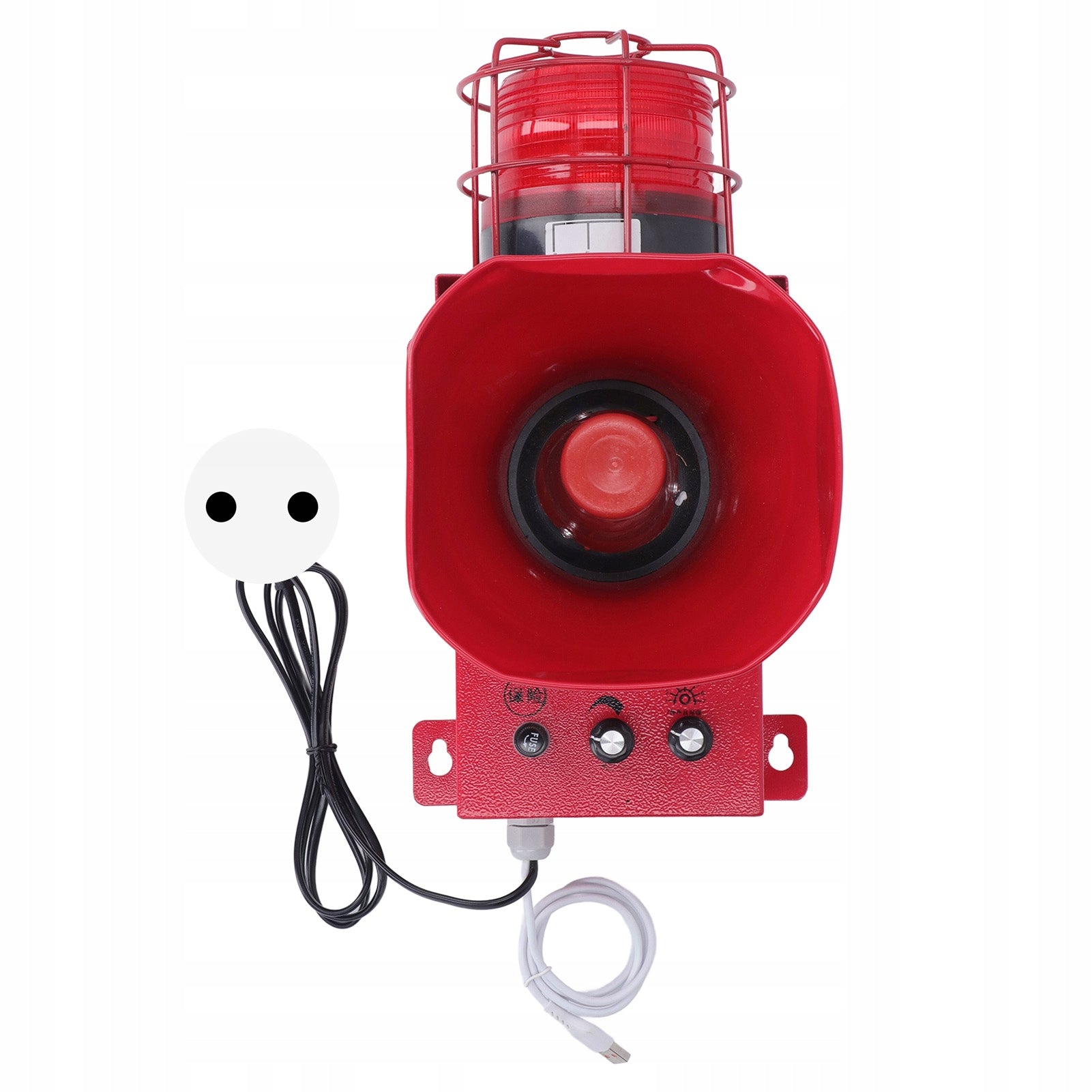Outdoor Industrial Siren Alarm 180dB Sound Light Horn TE Model other