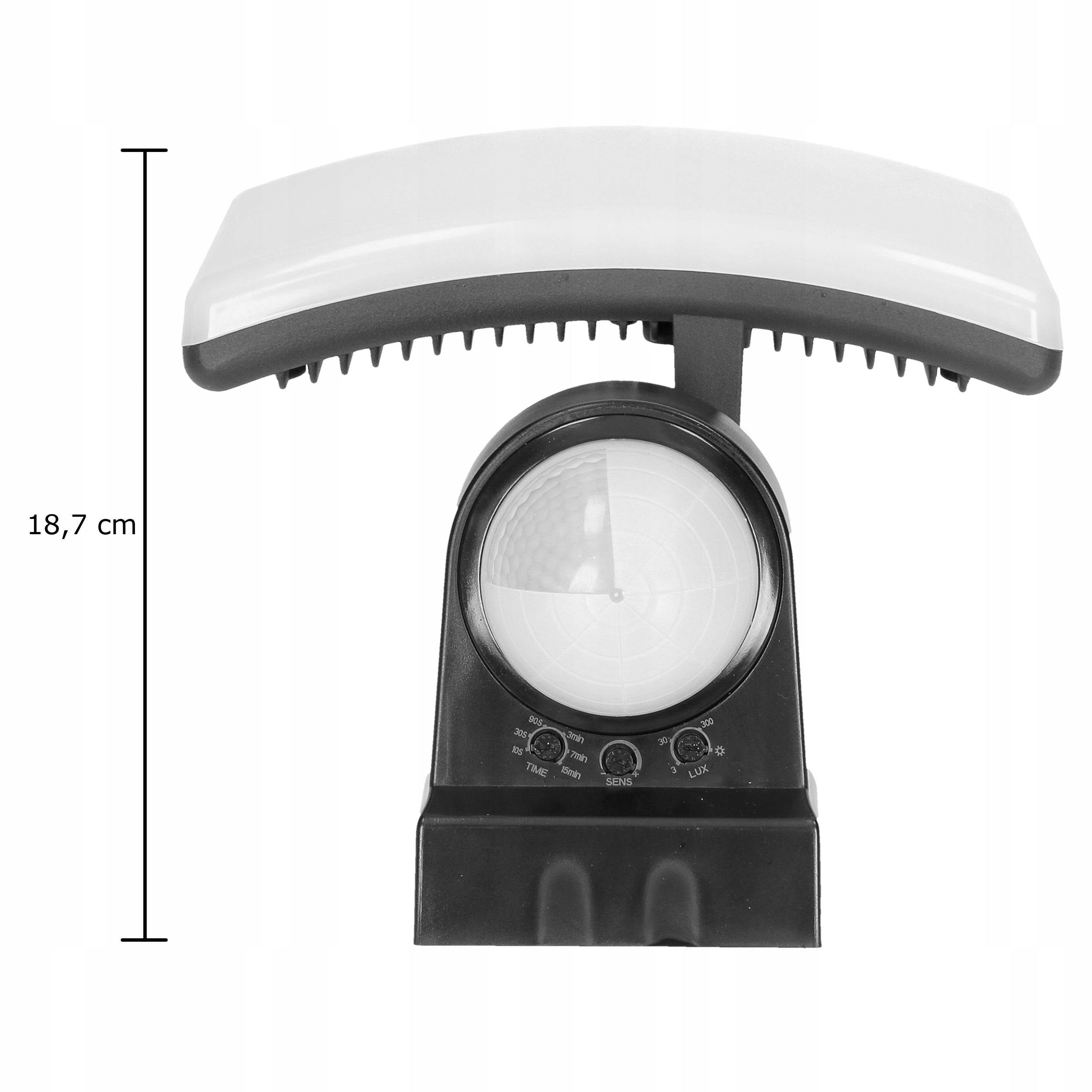 Outdoor LED Lamp 30W Motion and Twilight Sensor Adjustable Halogen Black Rated power 30 W